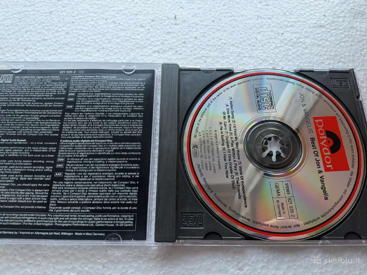 Jon And Vangelis - The Best Of Jon And Vangelis - nuotraukos Nr. 3