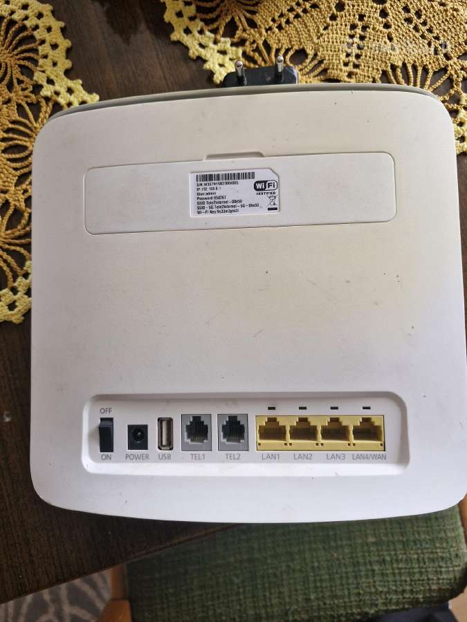 Padruodu modemą Huawei E5186s-22a - nuotraukos Nr. 2