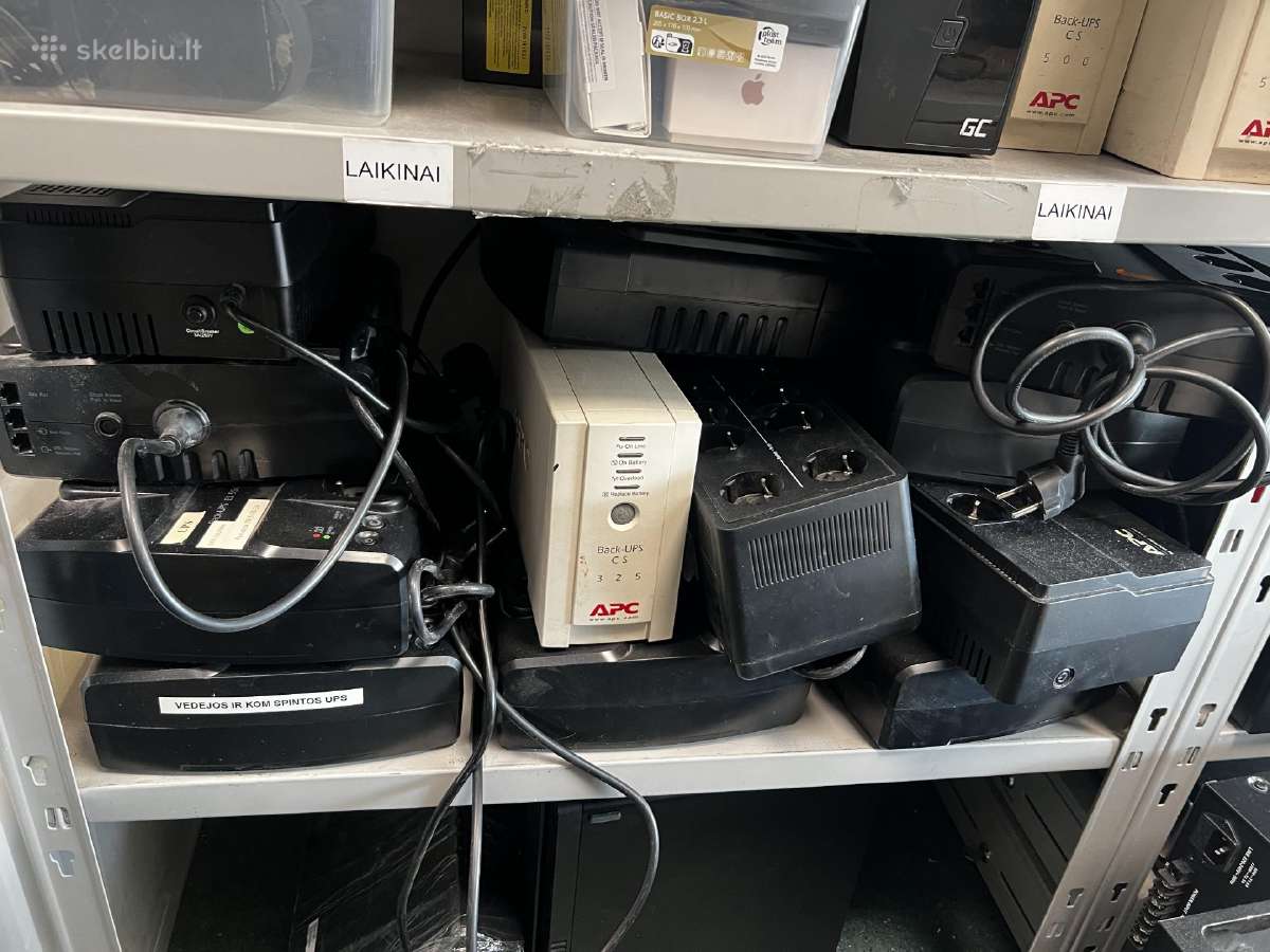 Apc Ups nepertraukiamo maitinimo šaltiniai
