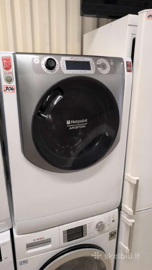 Skalbimo mašina su džiovykle "Ariston -Hotpoint "