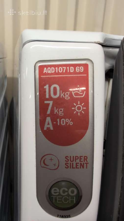 Skalbimo mašina su džiovykle "Ariston -Hotpoint " - nuotraukos Nr. 4