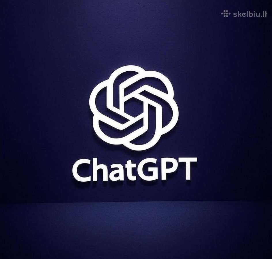 Parduodu Chatgpt Plus