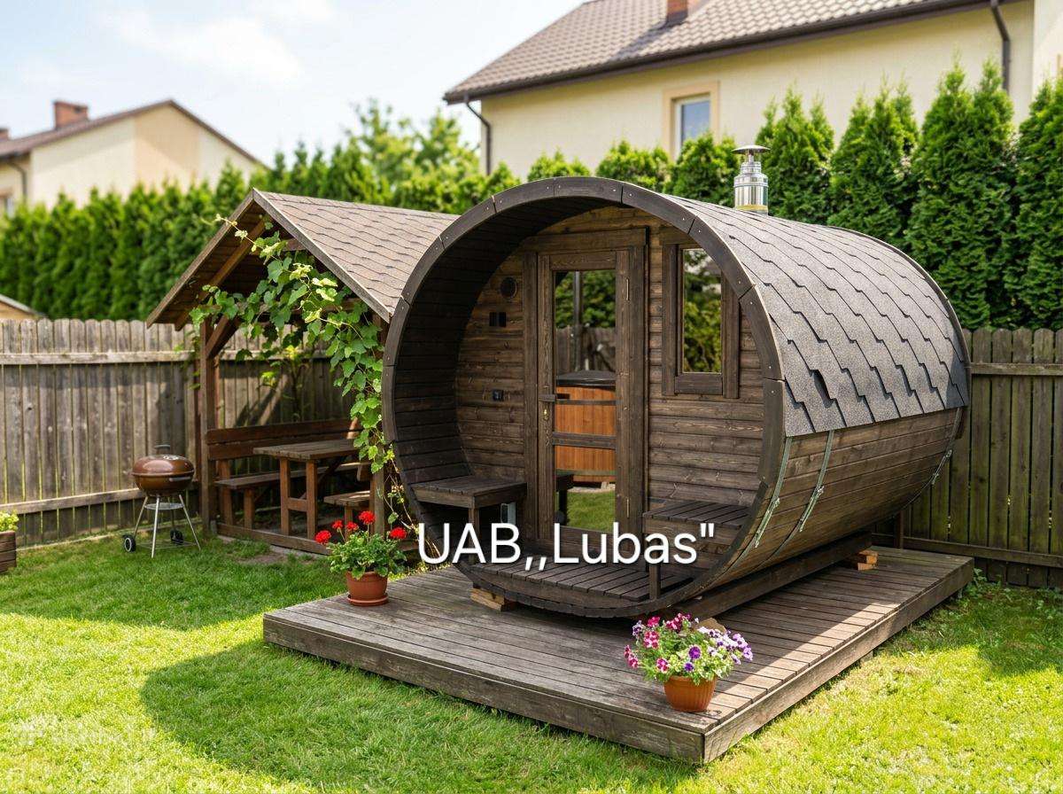 Pirtys karkasinės,elipsė, bačkos,sauna,kvadro,igl - nuotraukos Nr. 33