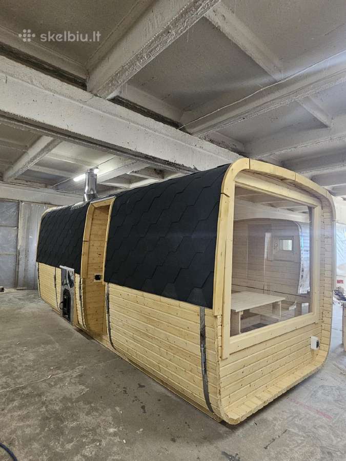 Pirtis 3 m ilgio ( bačka), sauna,pirtys
