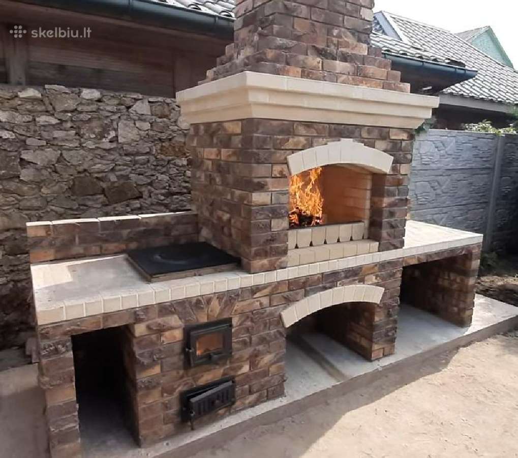 Židiniai, koklinės krosnys ir barbekiu kompleksai. - nuotraukos Nr. 3