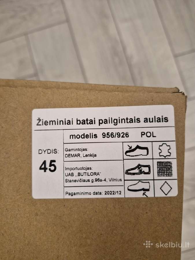 "Demar" taktiniai batai pailgintais aulais - nuotraukos Nr. 3