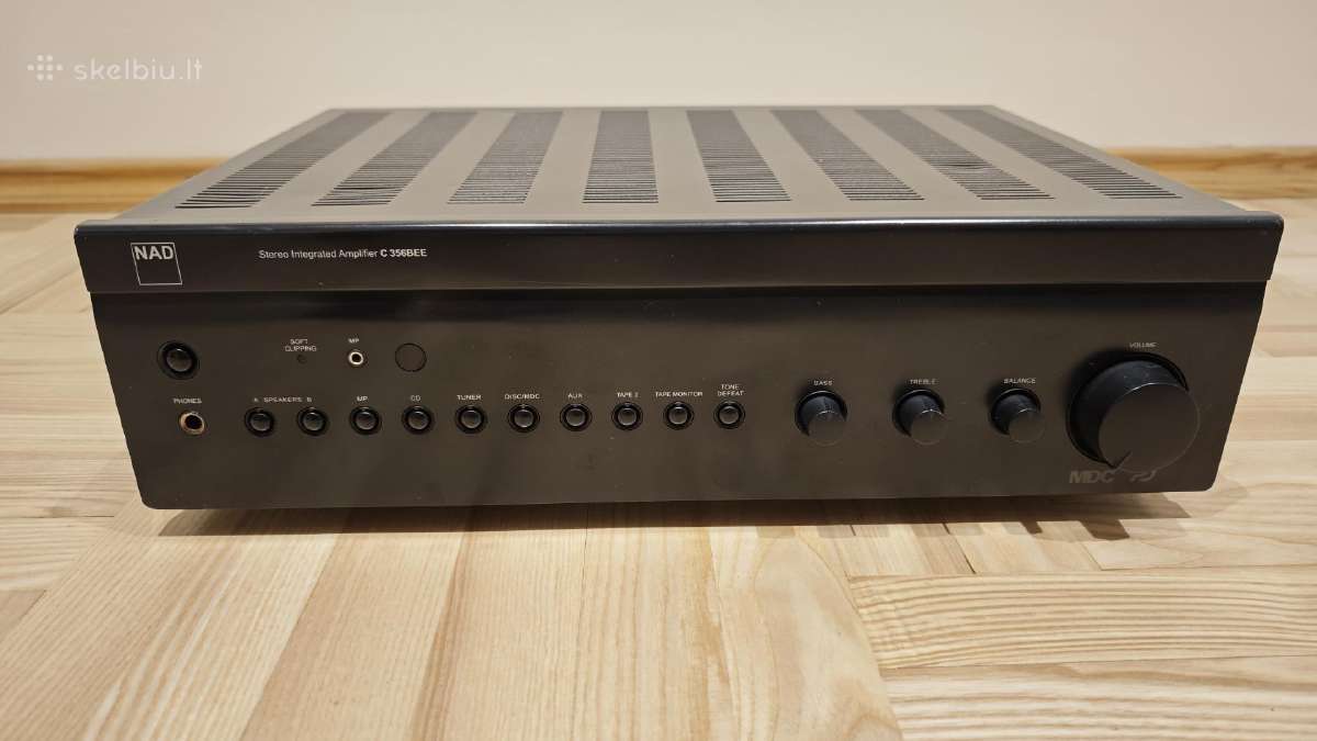 Nad c356bee stiprintuvas su dac moduliu