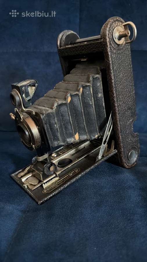 Senovinis Kodak No.1a Autographic fotoaparatas - nuotraukos Nr. 5