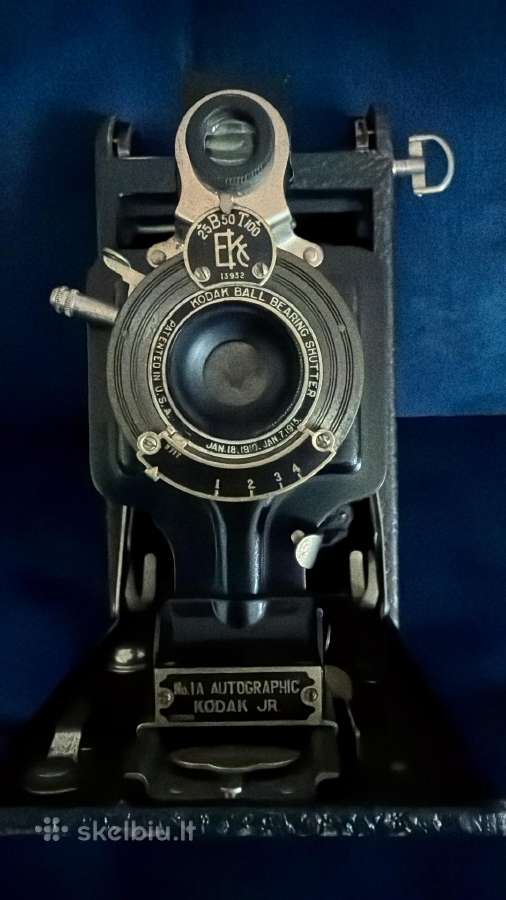 Senovinis Kodak No.1a Autographic fotoaparatas - nuotraukos Nr. 6