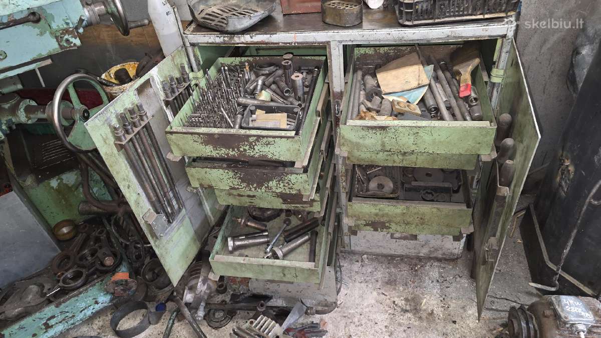 Metalo frezavimo stakles Komunaras 676p - nuotraukos Nr. 9