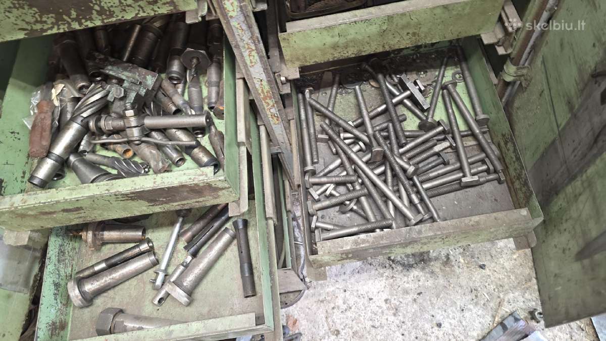 Metalo frezavimo stakles Komunaras 676p - nuotraukos Nr. 10