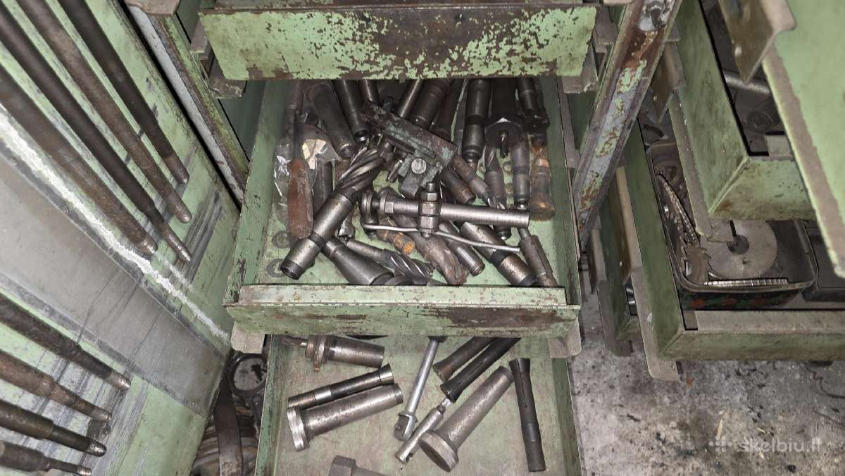 Metalo frezavimo stakles Komunaras 676p - nuotraukos Nr. 11