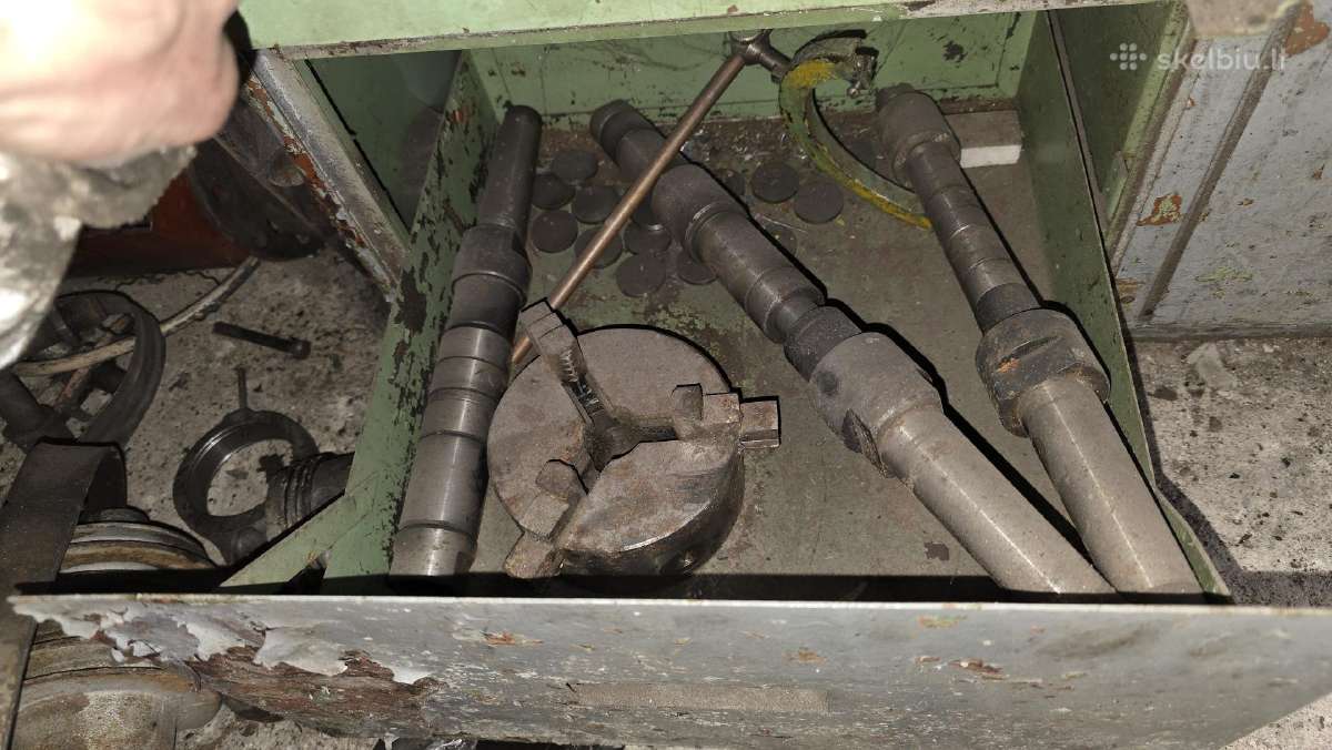 Metalo frezavimo stakles Komunaras 676p - nuotraukos Nr. 14