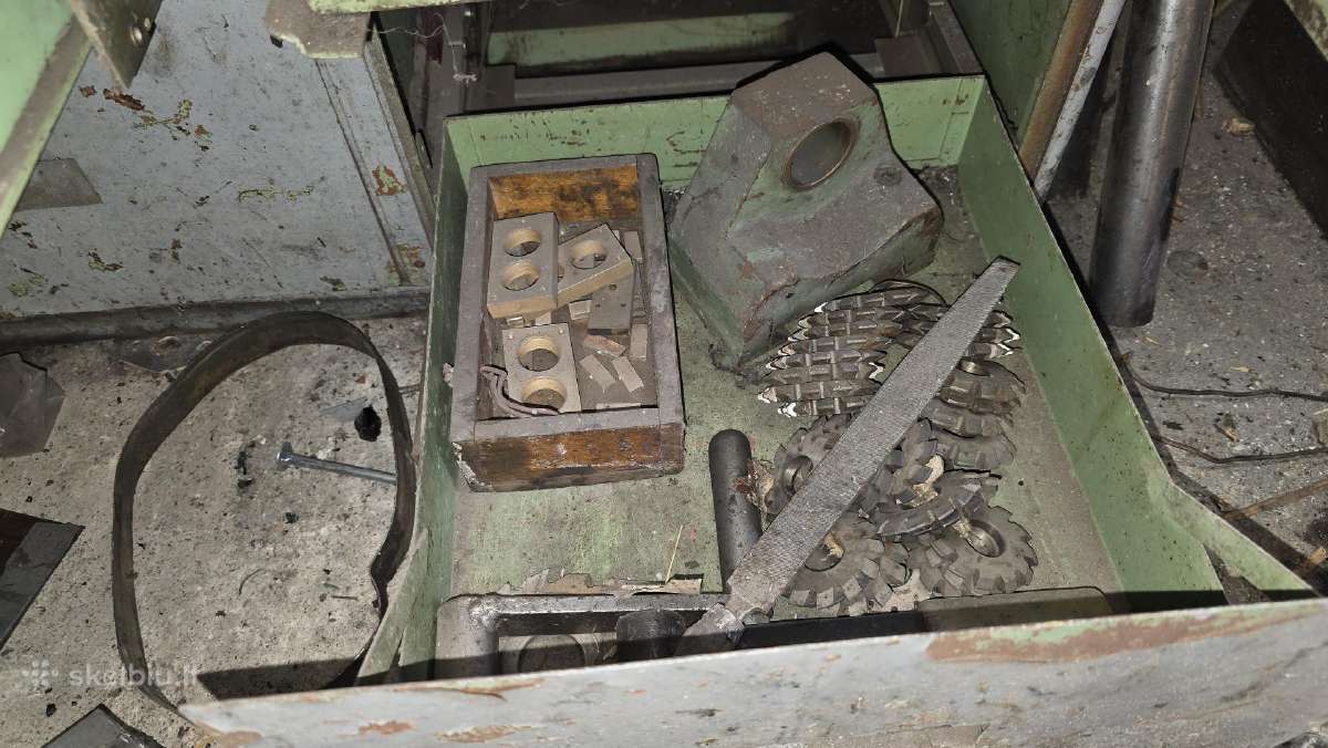 Metalo frezavimo stakles Komunaras 676p - nuotraukos Nr. 15