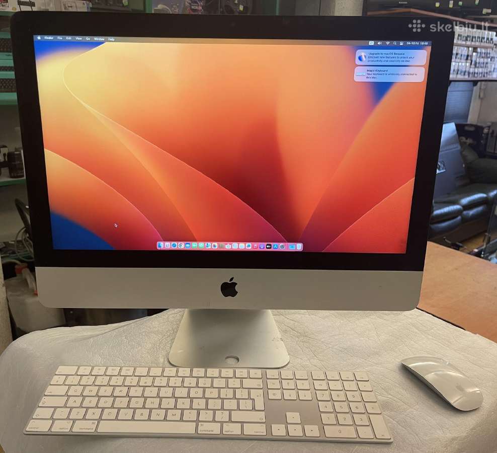 Apple iMac 21" i5 16gb 256ssd su garantija
