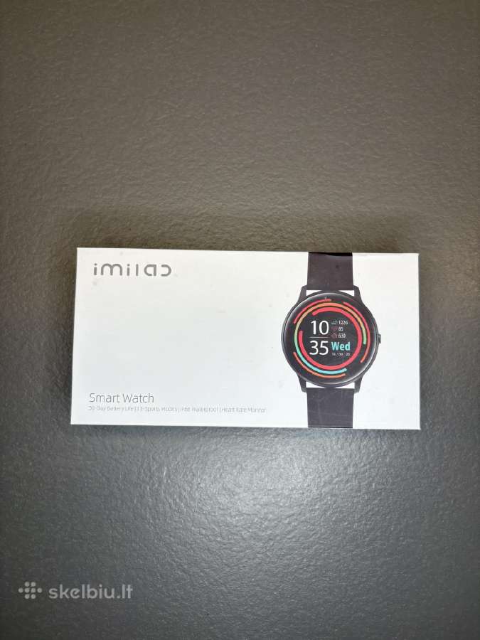 Išmanusis laikrodis Xiaomi Imilab Kw66, juoda - nuotraukos Nr. 2