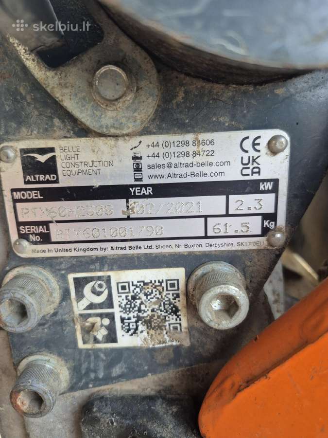 Parduodu vibro koja pluktuva su Honda varikliu - nuotraukos Nr. 4