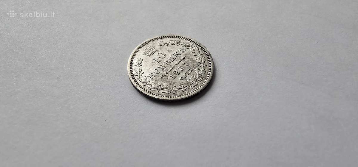 1857 10 kapeiku Unc - nuotraukos Nr. 2