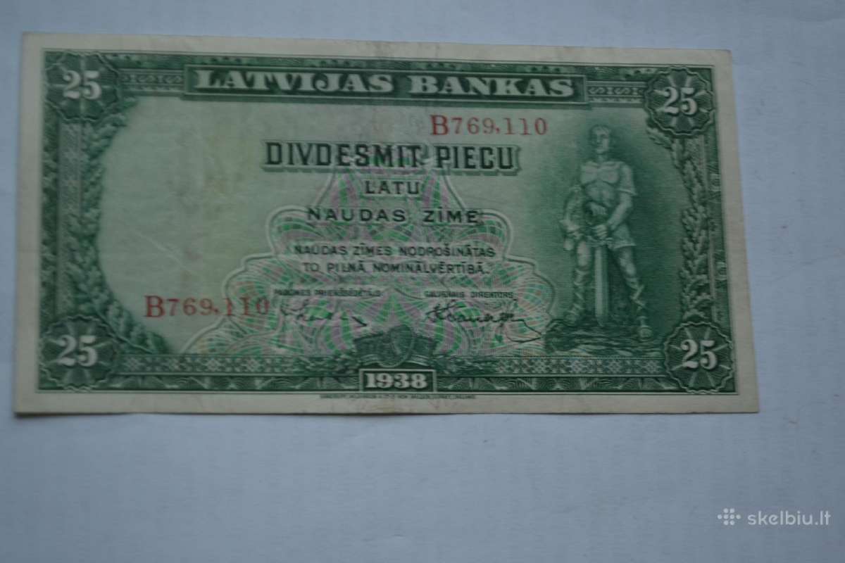25 Latai 1938 m.