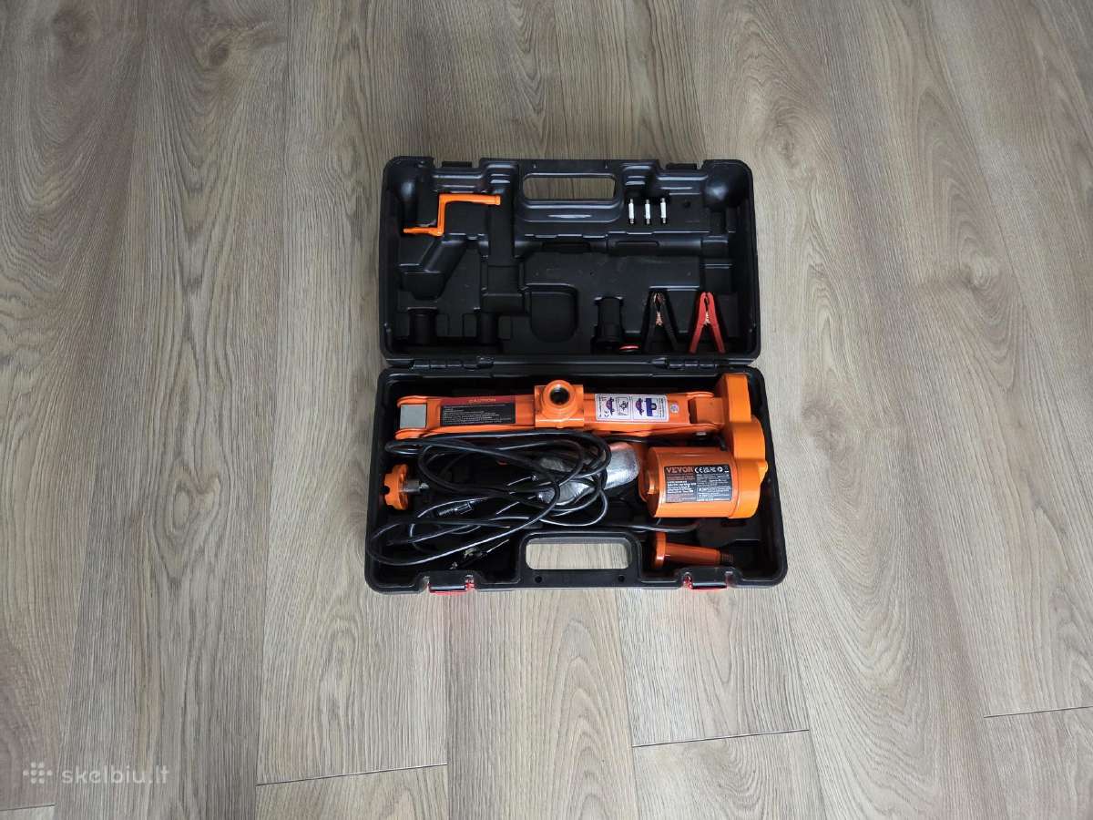 Elektrinis trapecinis 12v domkratas / keltuvas 3t - nuotraukos Nr. 6