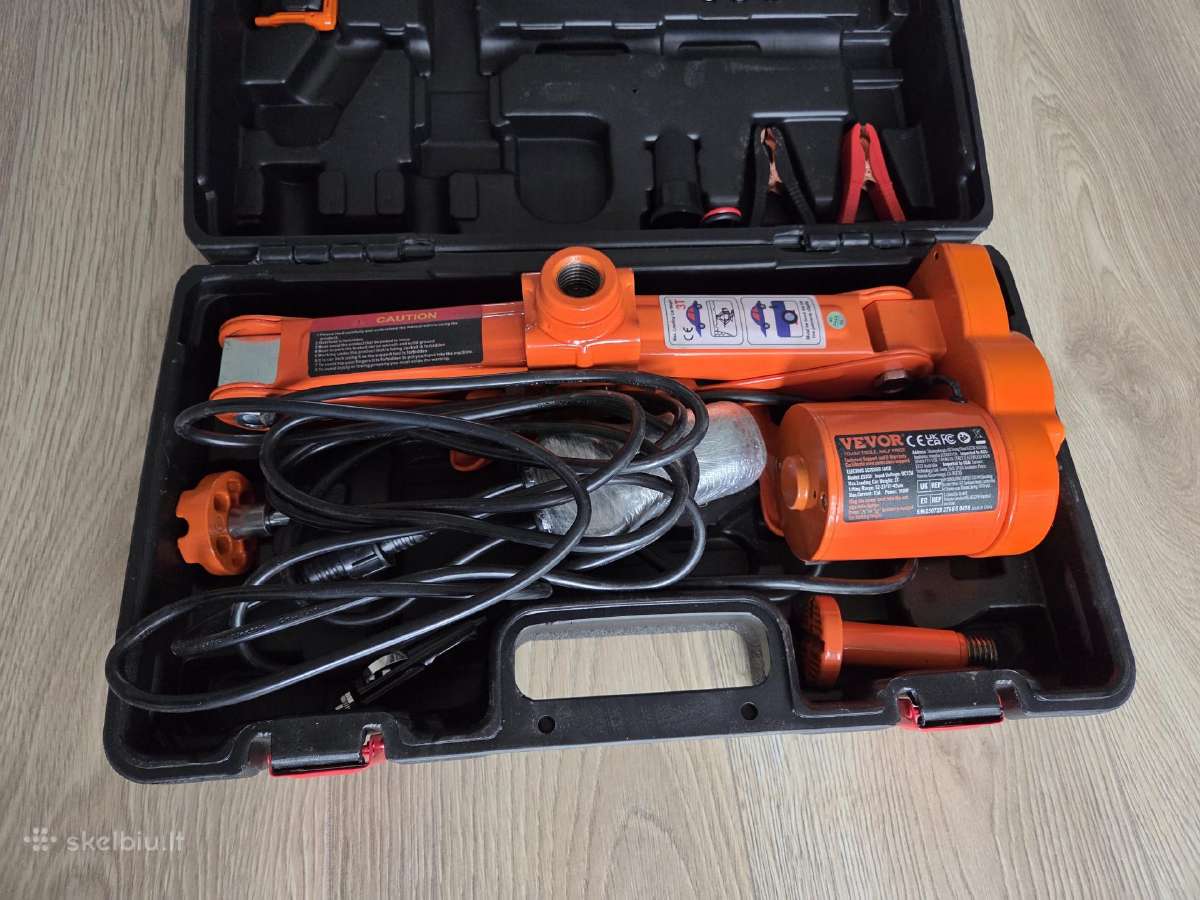 Elektrinis trapecinis 12v domkratas / keltuvas 3t - nuotraukos Nr. 7