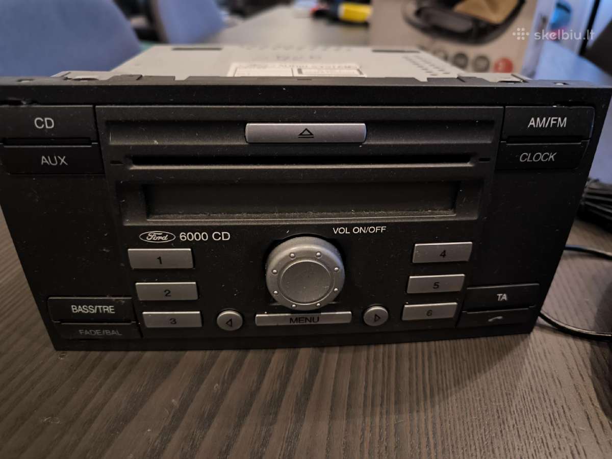 Ford magnetola su CD grotuvu tinka ir kitiems ford - nuotraukos Nr. 2