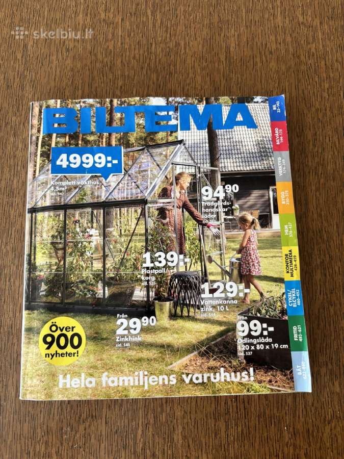 Parduodami prekiu Katalogai Biltema - nuotraukos Nr. 5