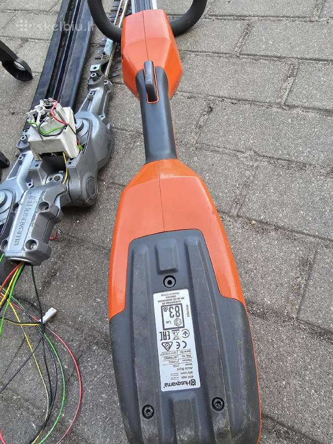 Husvarna akumaliatorinė žolepjovė ir krūmapjovės - nuotraukos Nr. 13