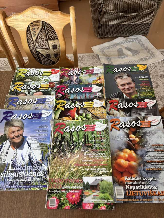 Parduodami įvairūs žurnalai