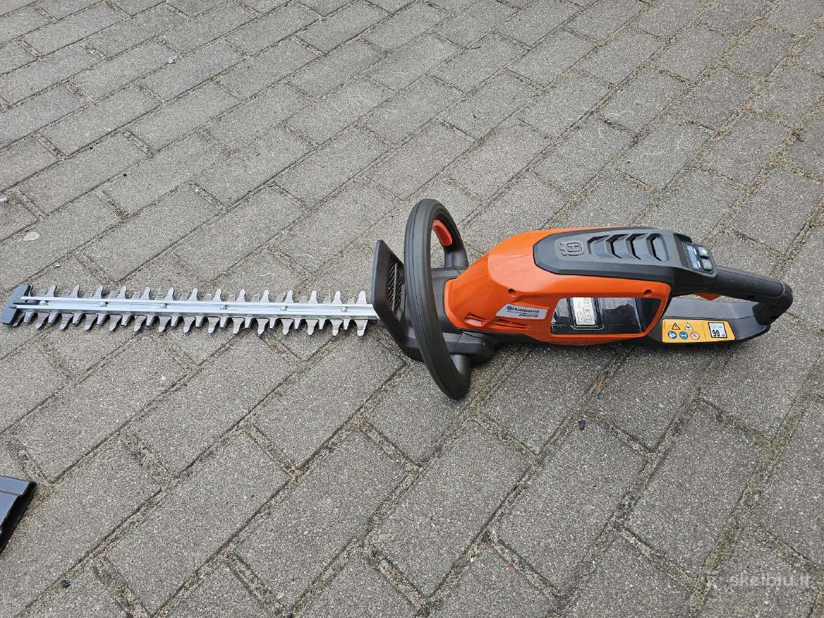 Husvarna akumaliatorinė žolepjovė ir krūmapjovės - nuotraukos Nr. 23