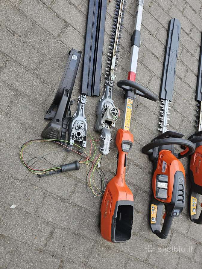 Husvarna akumaliatorinė žolepjovė ir krūmapjovės - nuotraukos Nr. 24