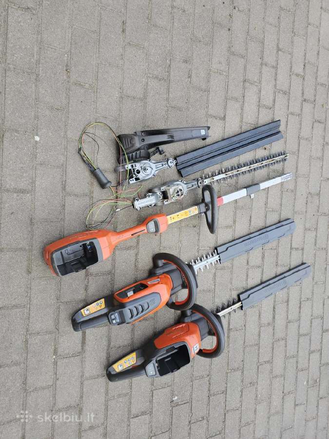 Husvarna akumaliatorinė žolepjovė ir krūmapjovės - nuotraukos Nr. 25