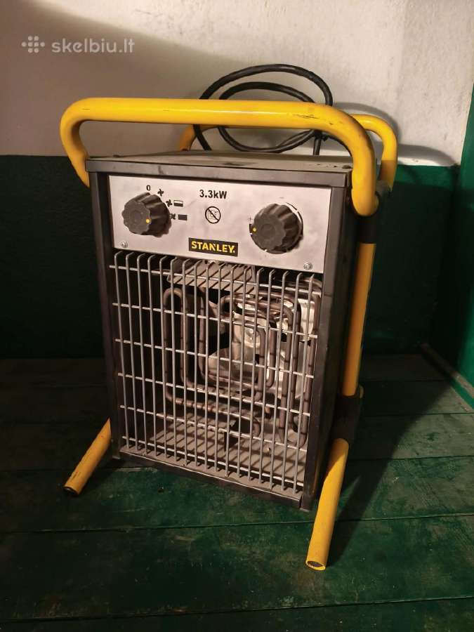 Stanley elektrinis šildytuvas 3.3 kw