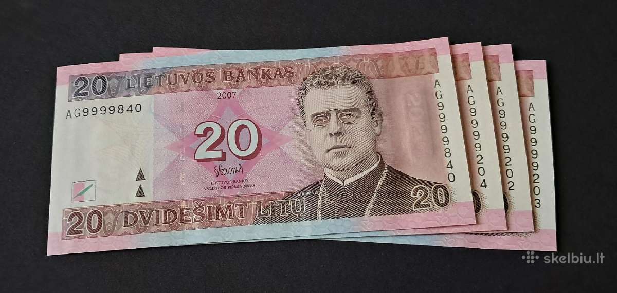 Lietuva 20 litu (2007)