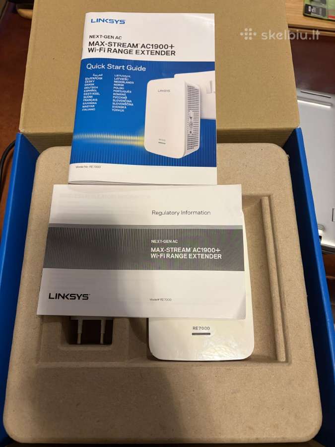 Signalo stiprintuvas Linksys Re7000 - nuotraukos Nr. 3