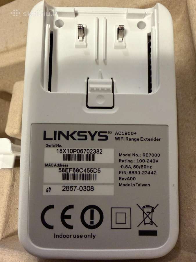 Signalo stiprintuvas Linksys Re7000 - nuotraukos Nr. 4