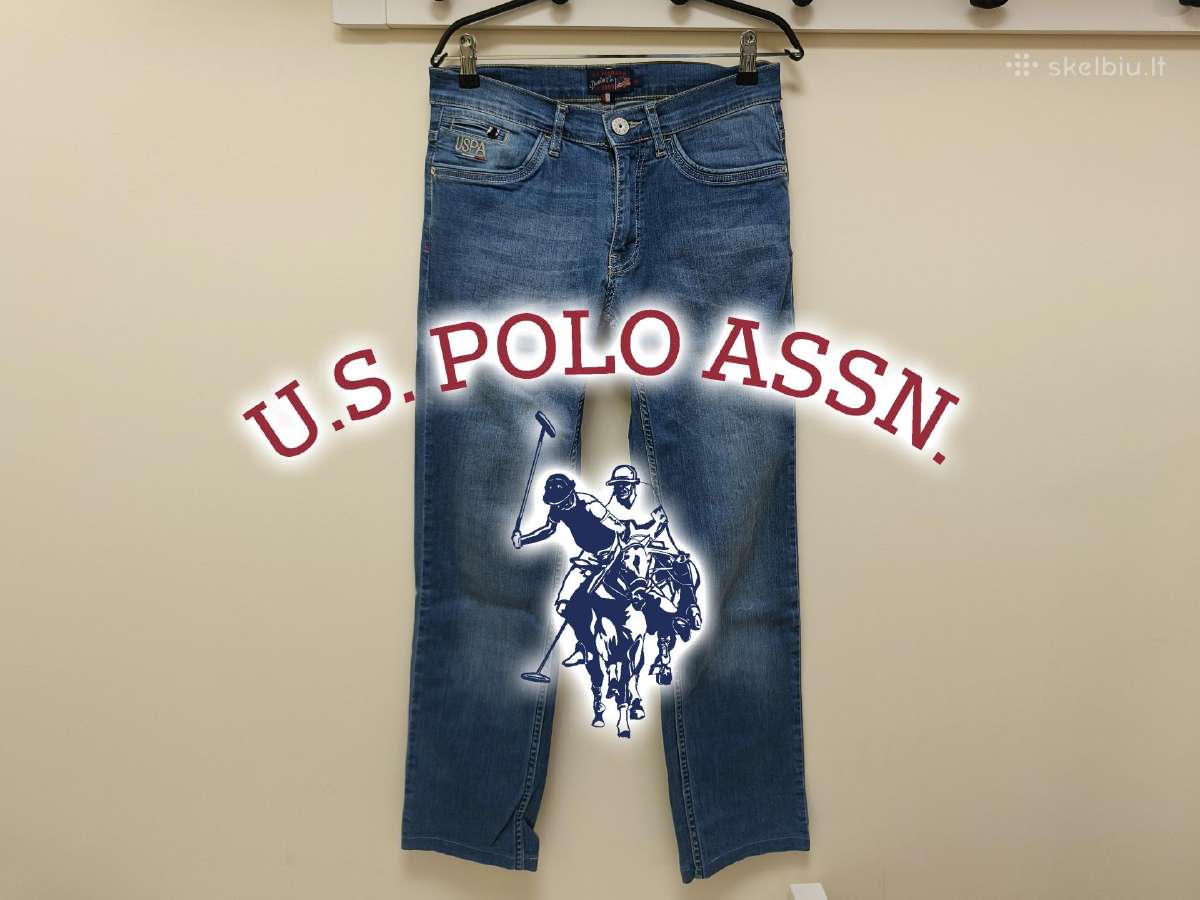 Us Polo Assn džinsai, 28 dydis, su elastanu