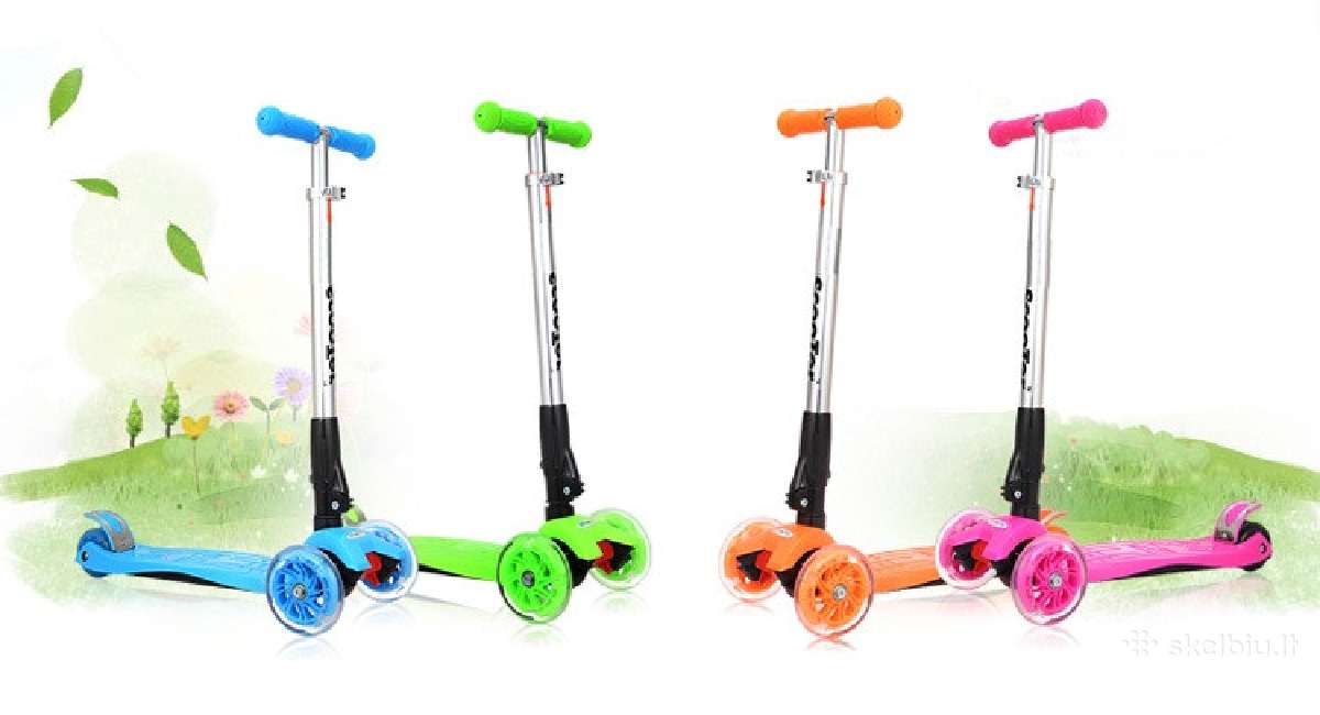 Paspirtukas trijų ratų Scooter 21th - nuotraukos Nr. 4