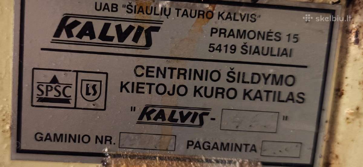 Kieto kuro krosnis Kalvis 4 - nuotraukos Nr. 2
