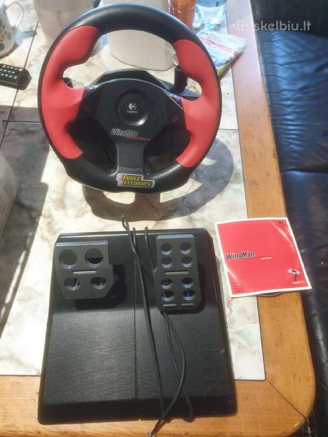 Zaidimu vairas Logitech