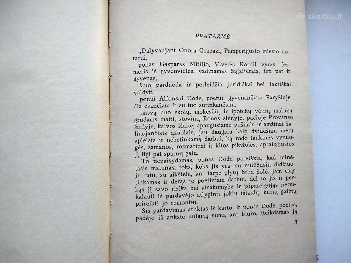 A. Dode. Laiškai iš mano malūno. 1969 m leid. - nuotraukos Nr. 3