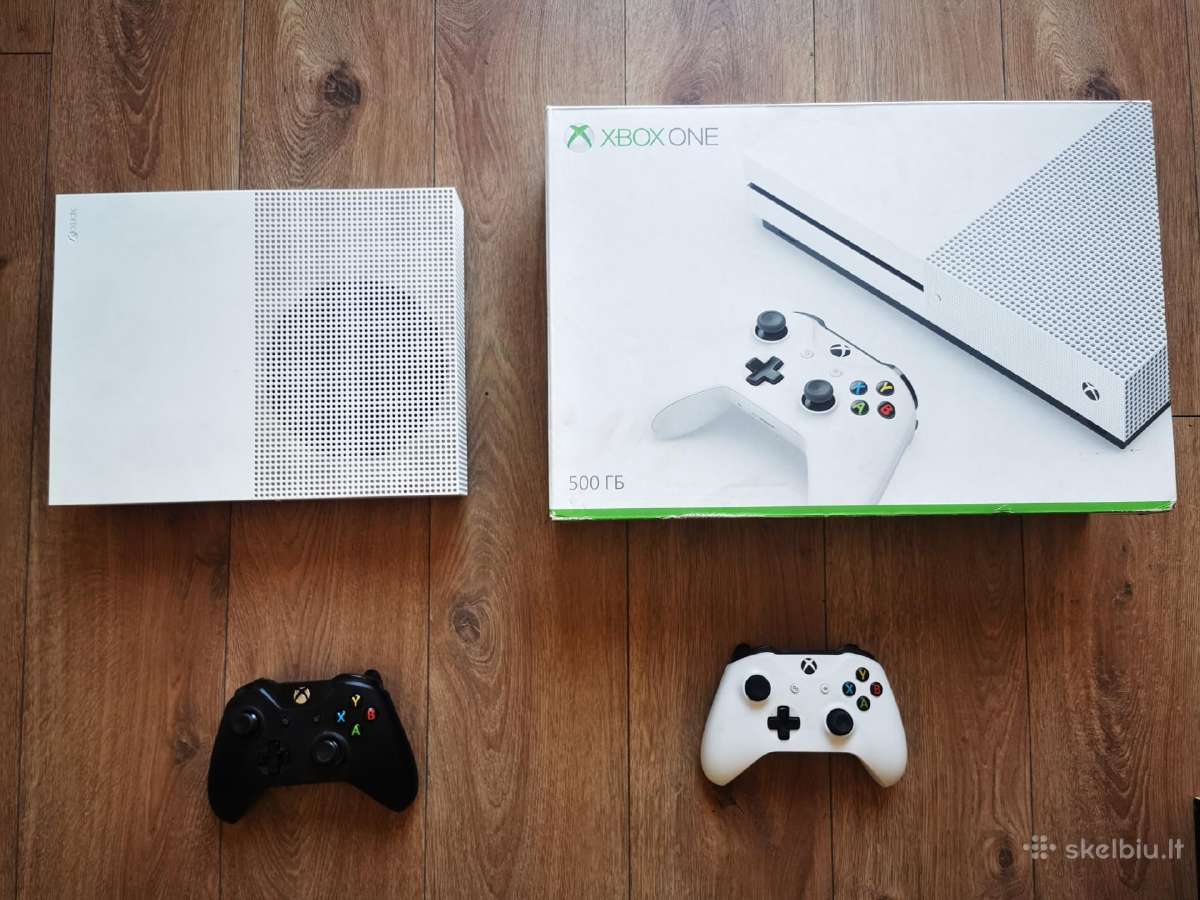 Puikiai veikiantis xbox one s. Žaidimai + 2 pultai - nuotraukos Nr. 2