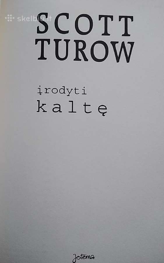 Įrodyti kaltę - nuotraukos Nr. 2