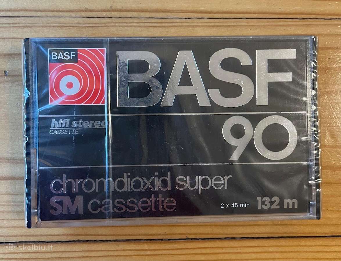 Naujos Basf Chromdioxid Super Sm 90, 1979-1982