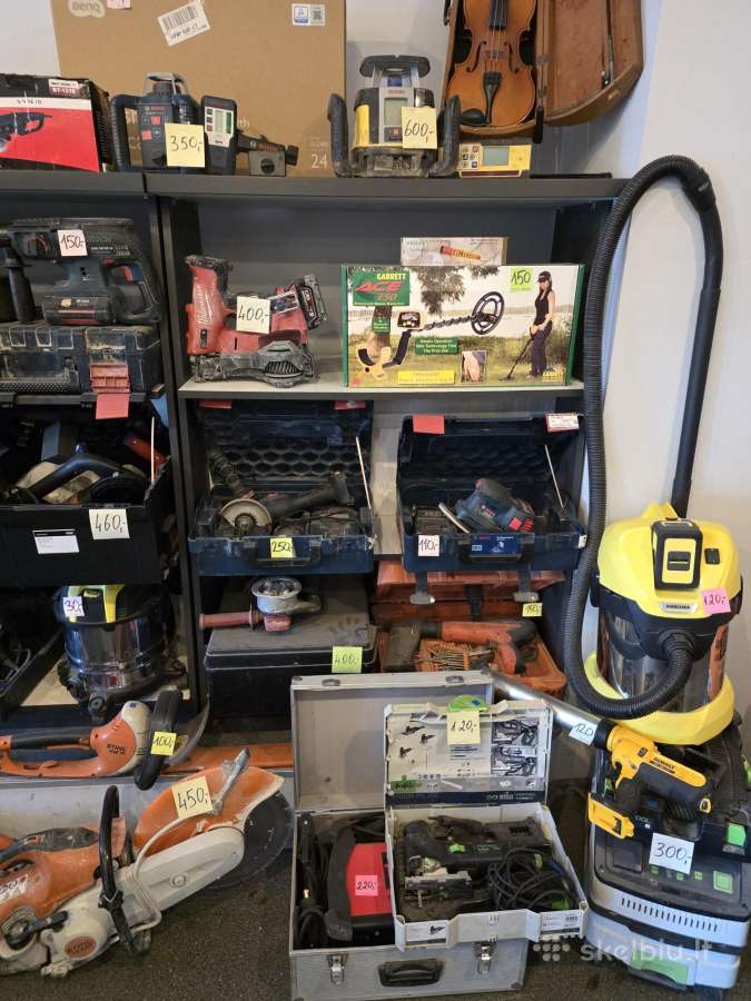 Platus pasirinkimas: Bosch, Hilti, Dewalt ir kitu - nuotraukos Nr. 5