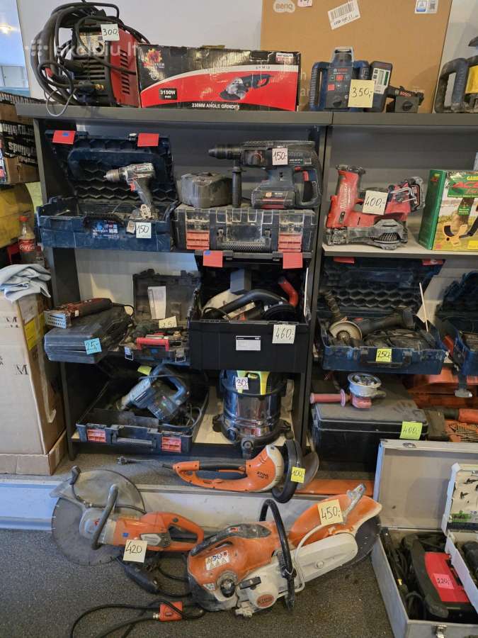 Platus pasirinkimas: Bosch, Hilti, Dewalt ir kitu - nuotraukos Nr. 6