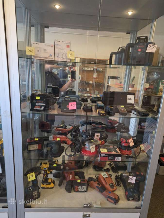 Platus pasirinkimas: Bosch, Hilti, Dewalt ir kitu - nuotraukos Nr. 7