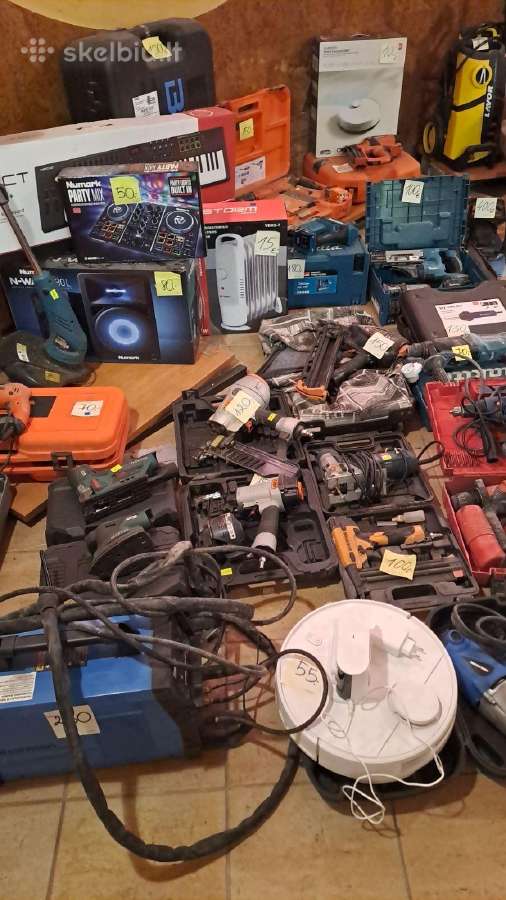 Platus pasirinkimas: Bosch, Hilti, Dewalt ir kitu - nuotraukos Nr. 3