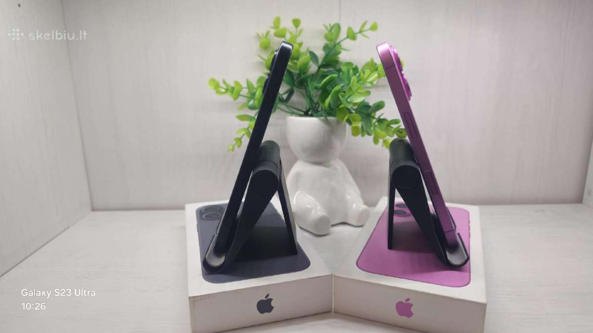 Ekspoziciniai iPhone 16 -128gb su garantija! - nuotraukos Nr. 3