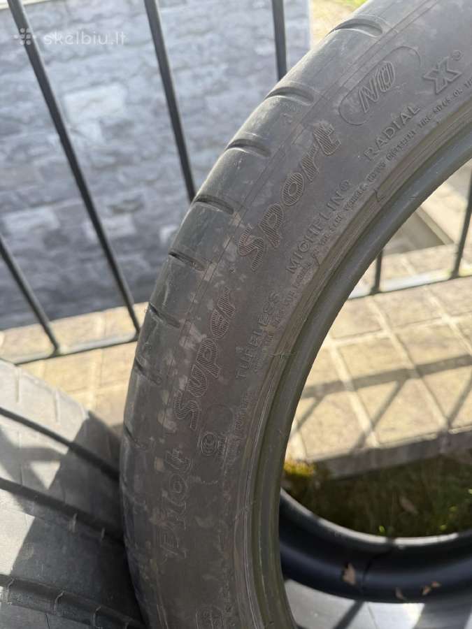 Michelin Pilot Super Sport 295/35/r20 2 vnt - nuotraukos Nr. 3